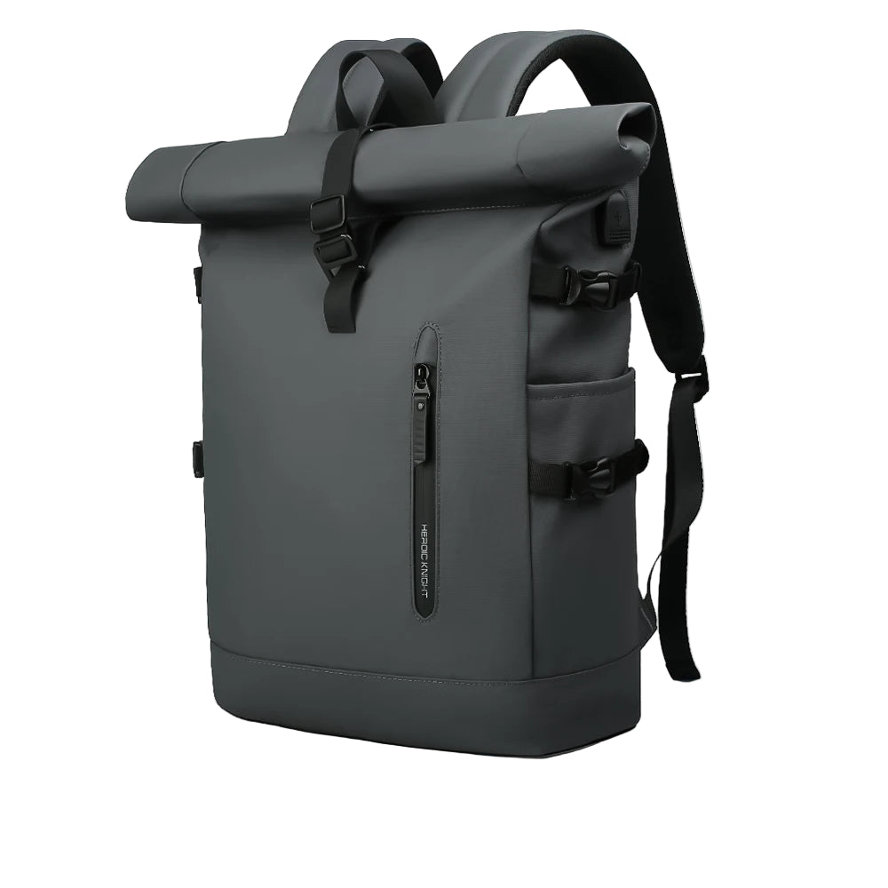 AltaRidge 25 – Sac de Randonnée Étanche & Minimaliste avec Compartiment Sécurisé pour PC/Tablette et Design Rolltop Antichoc
