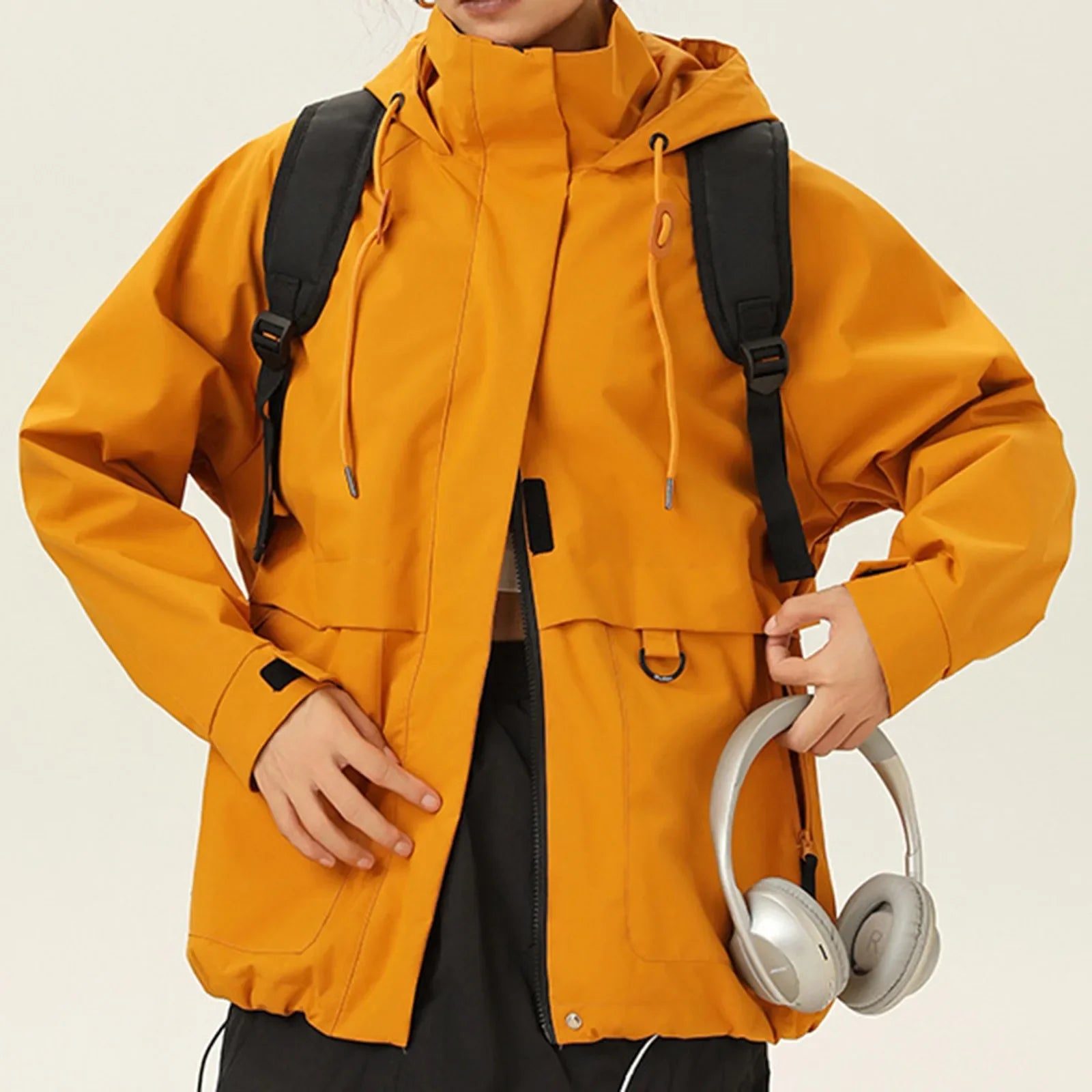 BreezeShell – Veste Randonnée Femme Imperméable & Coupe-Vent | Style Casual Outdoor