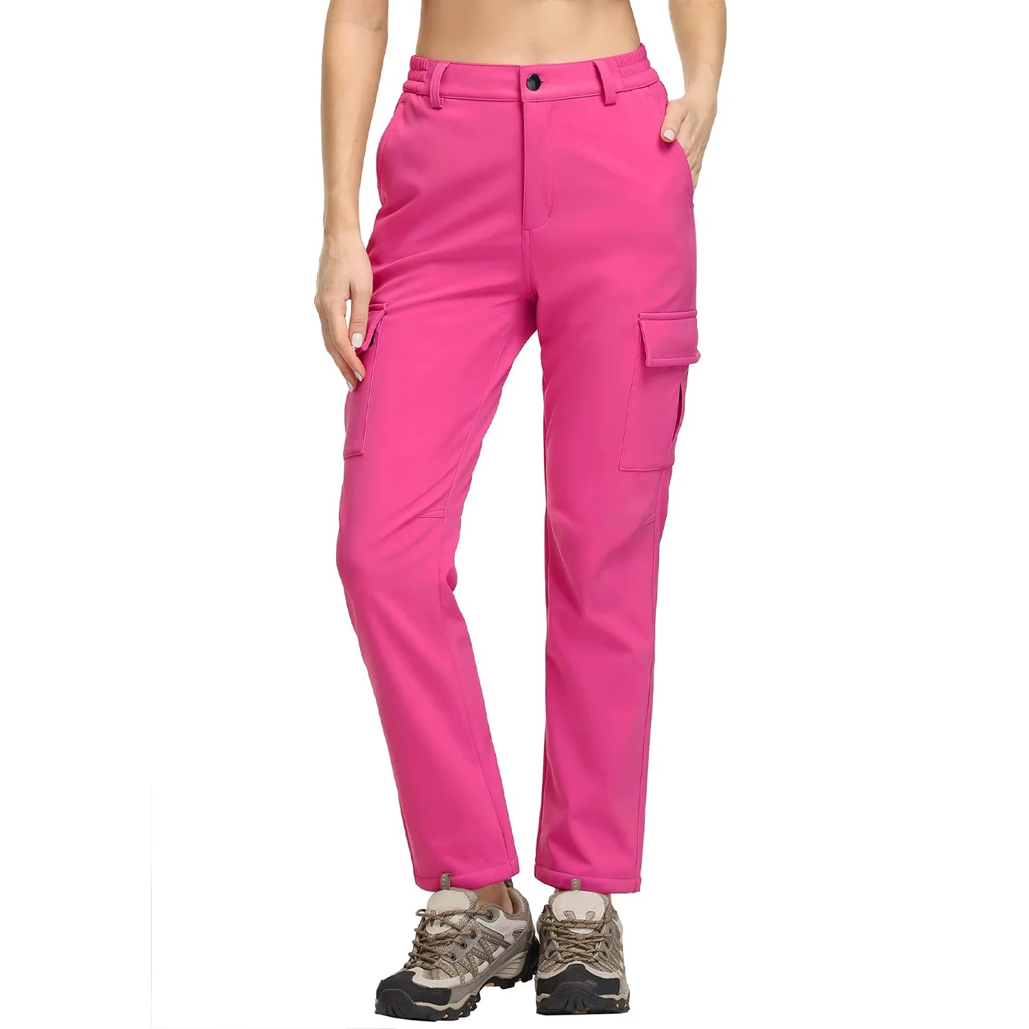 Cargo Pants – Pantalon Randonnée Femme Hiver Cargo, Chaud, Imperméable & Multi-poches