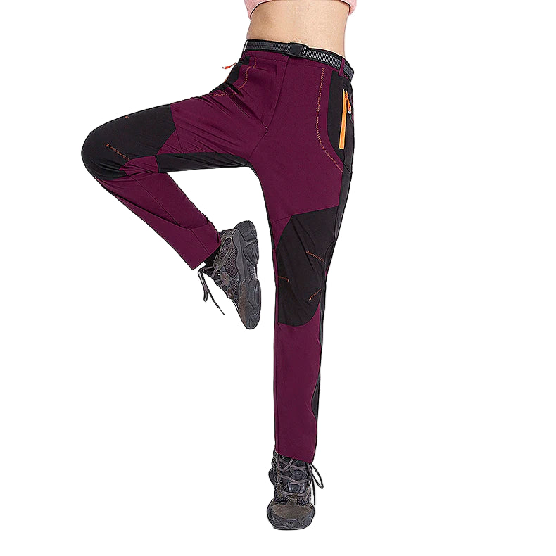 Flex Pants – Pantalon Randonnée Femme Hiver Imperméable, Chaud & Résistant