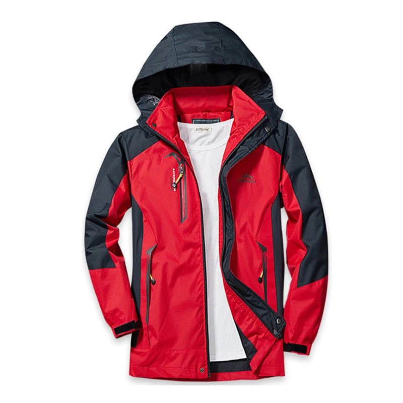 RainVenture – Veste Randonnée Femme Imperméable & Coupe-Vent | Ultra Légère, Respirante et Stylée