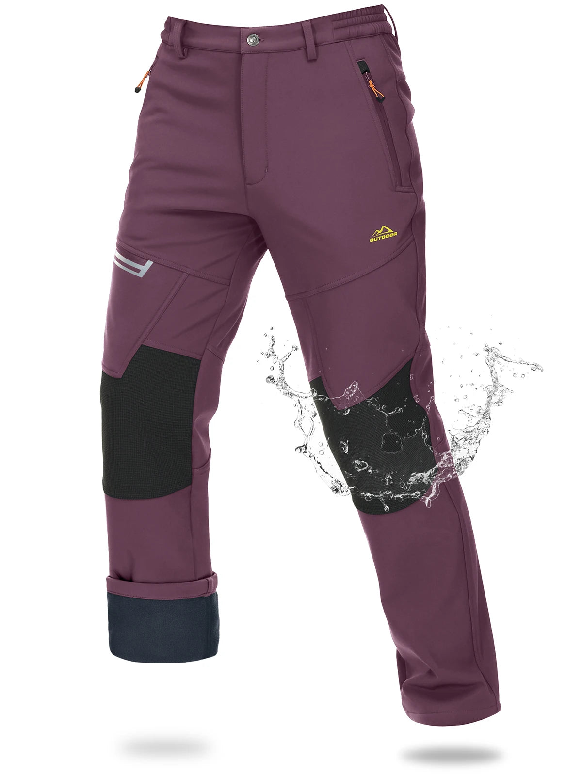 ThermoFlex – Pantalon Randonnée Homme Softshell | Édition Spécial Grand Froid