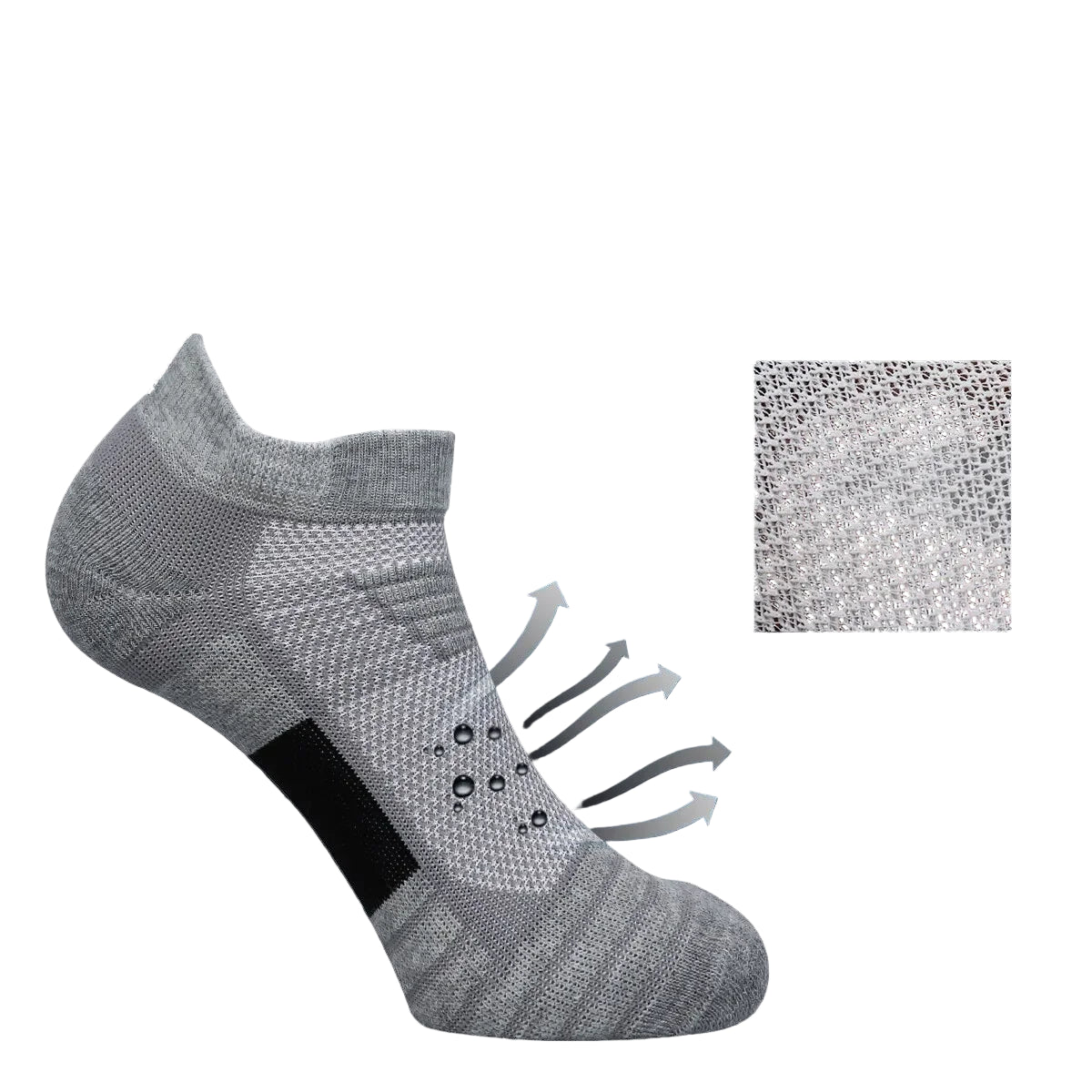 DryStride – Lot (x3) Chaussette Randonnée Running Unisexe Performance & Confort