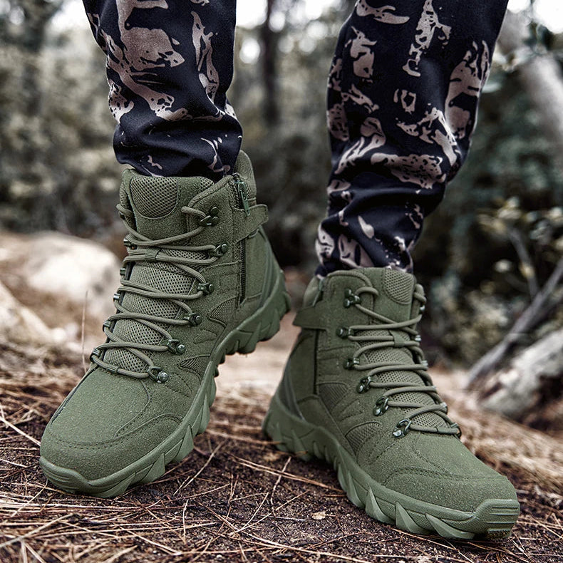 TactixPro – Chaussure Randonnée Homme Tactique, Ultra-Résistante & Accroche Terrain