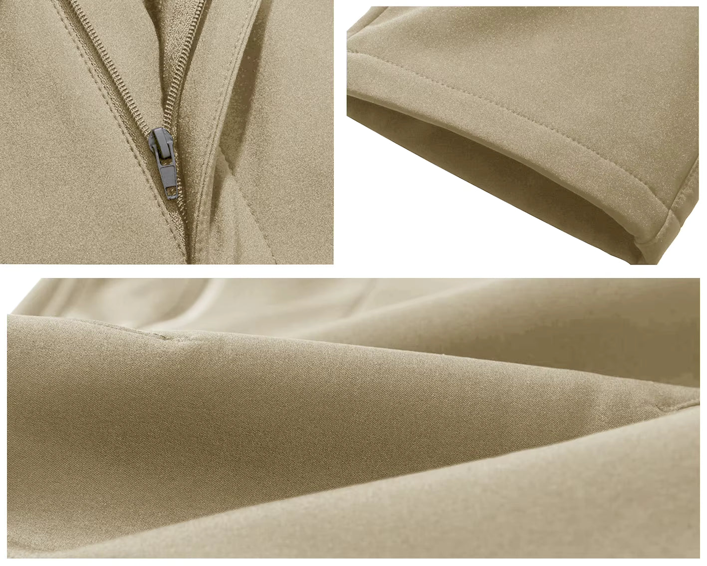 WinTrail - Pantalon Randonnée Homme Hiver Imperméable Doublé polaire, Chaud et Résistant