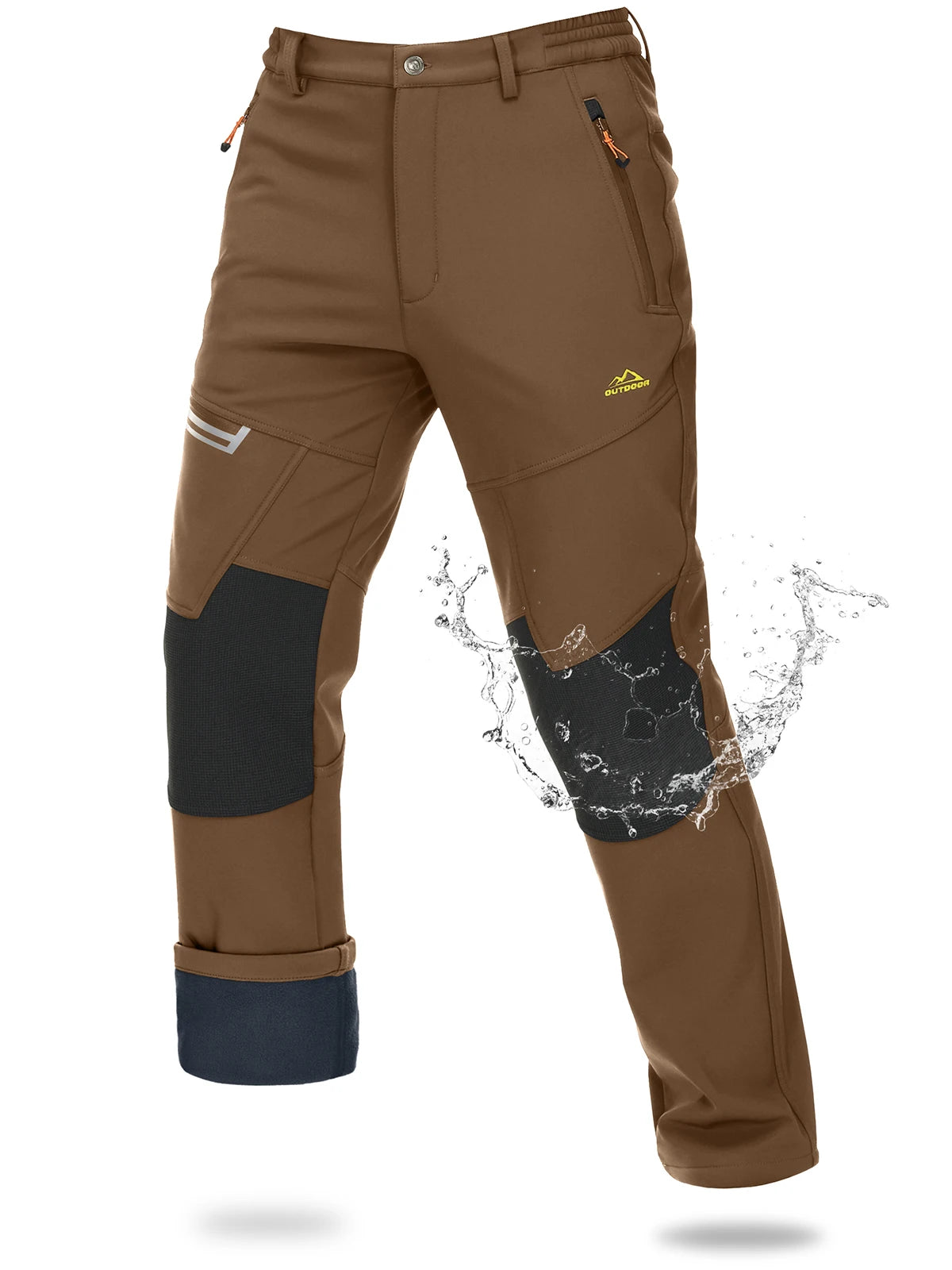 ThermoFlex – Pantalon Randonnée Homme Softshell | Édition Spécial Grand Froid