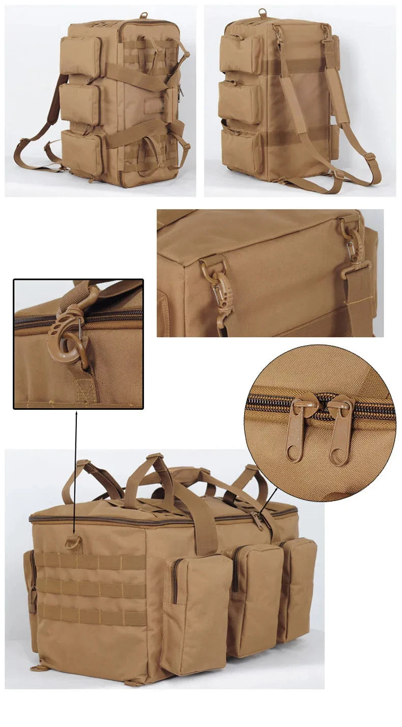 TrekForce 50 – Sac de Randonnée 50L Robuste et Étanche