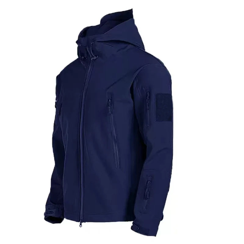 ThermaRidge – Veste Randonnée Homme Hiver Softshell & Polaire Imperméable