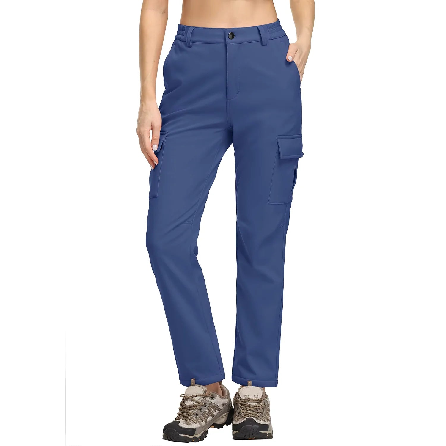 Cargo Pants – Pantalon Randonnée Femme Hiver Cargo, Chaud, Imperméable & Multi-poches