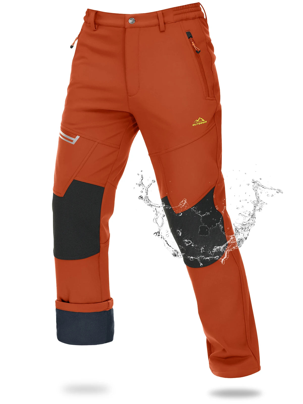 ThermoFlex – Pantalon Randonnée Homme Softshell | Édition Spécial Grand Froid