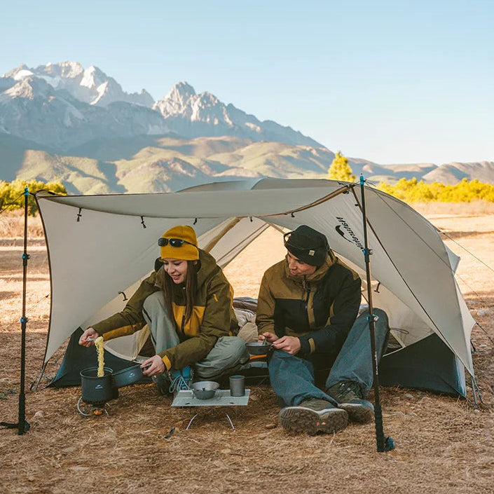 TRAILNEST Mongar UL 2 – Tente Randonnée Ultralégère 2P/1P, Étanchéité Renforcée & Structure Alpine