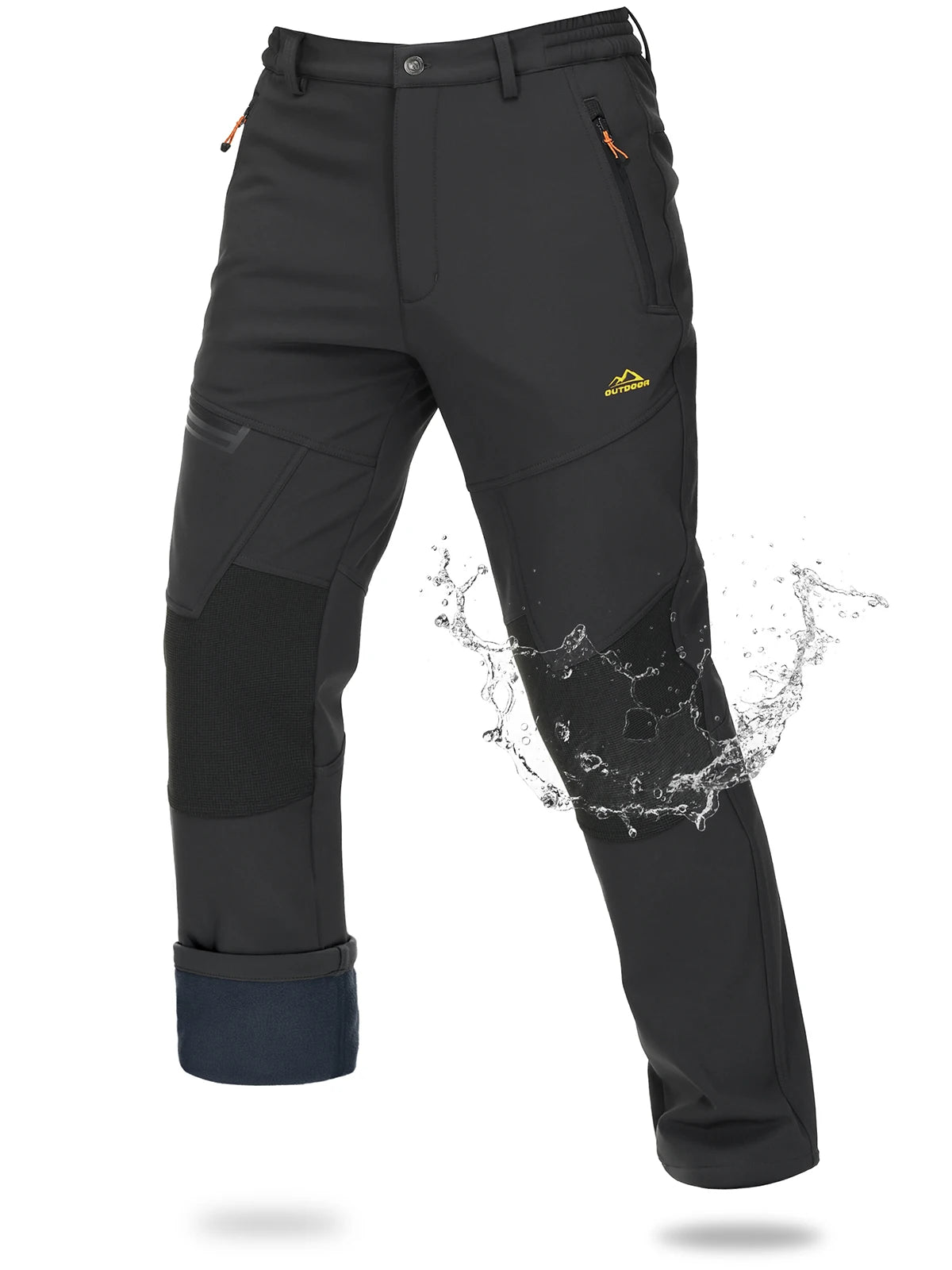 ThermoFlex – Pantalon Randonnée Homme Softshell | Édition Spécial Grand Froid