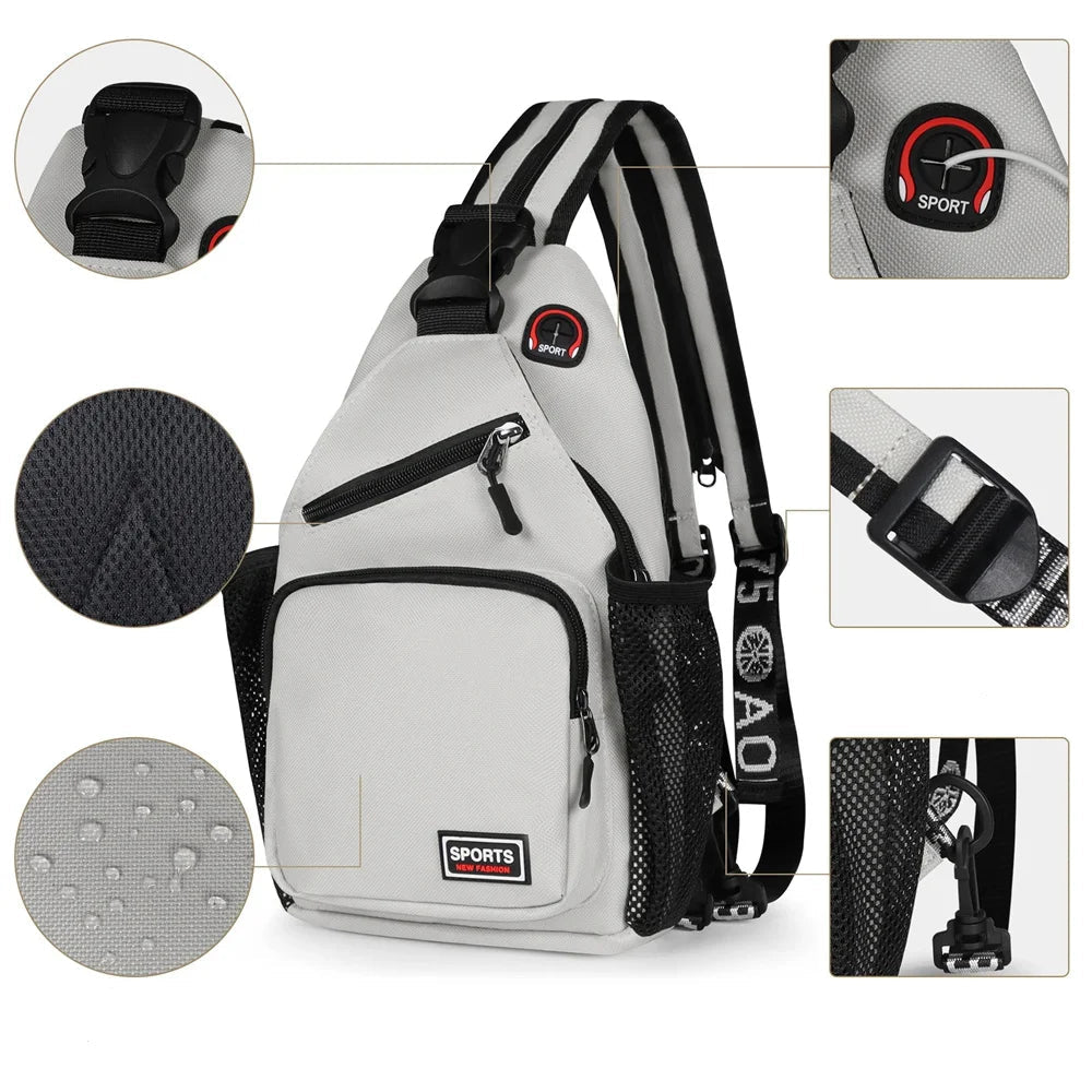 WomenTrail - Sacoche Randonnée Femme Oxford – Compacte, Élégante & Ultra-Pratique