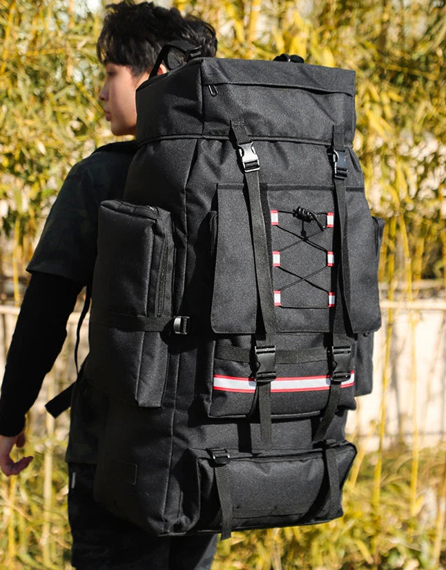 TrekMaster 130 – Sac de Randonnée Ultra Grand Format 130L Étanche & Résistant