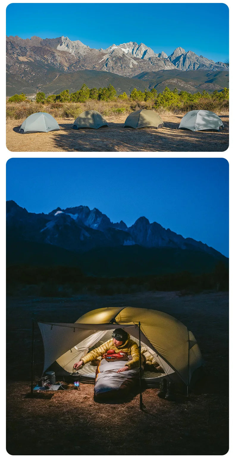 TRAILNEST Mongar UL 2 – Tente Randonnée Ultralégère 2P/1P, Étanchéité Renforcée & Structure Alpine