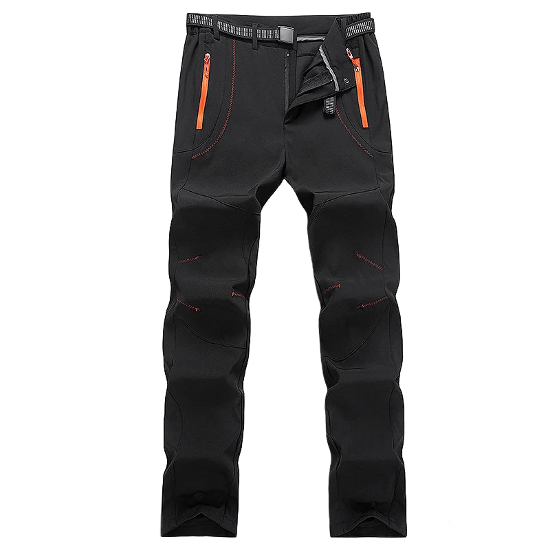 SnowPeak - Pantalon Randonnée Hiver Homme Imperméable & Doublé Polaire