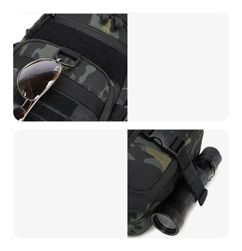 MollyBag - Sacoche Randonnée Homme Tactique – Haute Capacité