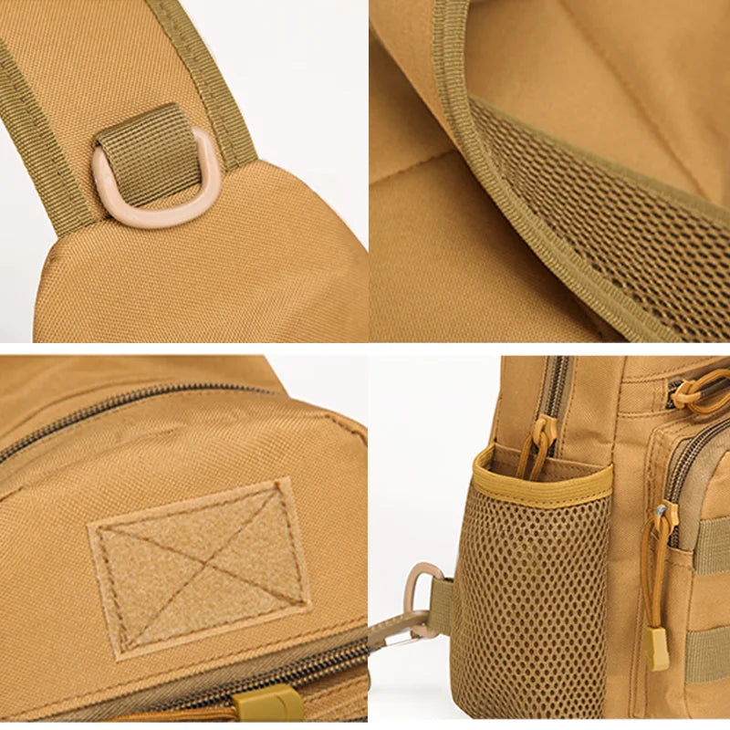 MolleTrail – Sacoche Randonnée Tactique Unisexe 20L Étanche & Compacte