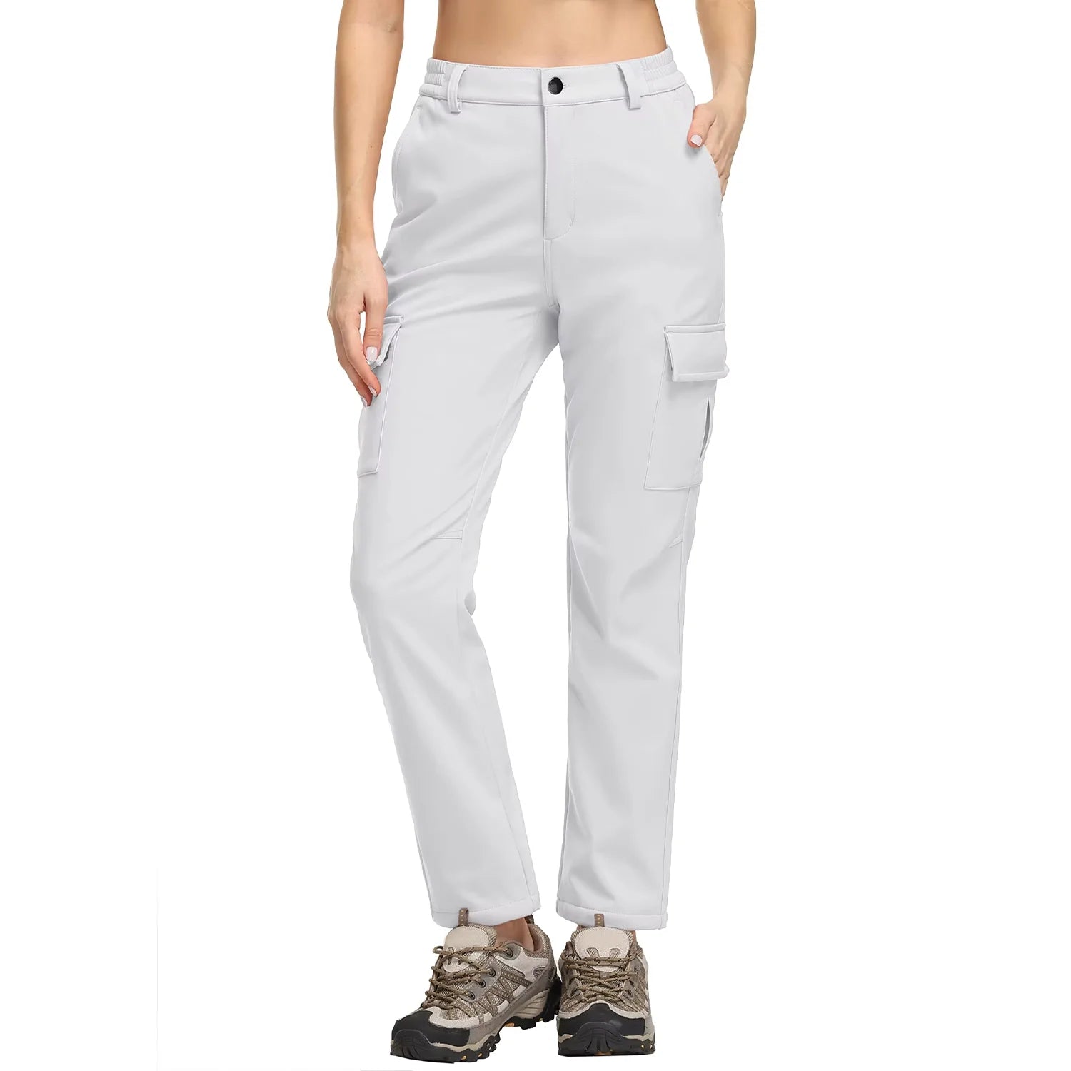 Cargo Pants – Pantalon Randonnée Femme Hiver Cargo, Chaud, Imperméable & Multi-poches