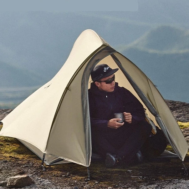 VENTURIS CloudUp Pro 2P – Tente Randonnée Ultralégère 4 Saisons, Nylon Haute Performance & Imperméabilité Avancée