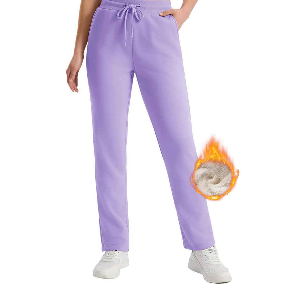 Cozy Pants – Pantalon Randonnée Femme Sherpa Doublé, Imperméable & Ultra Confort