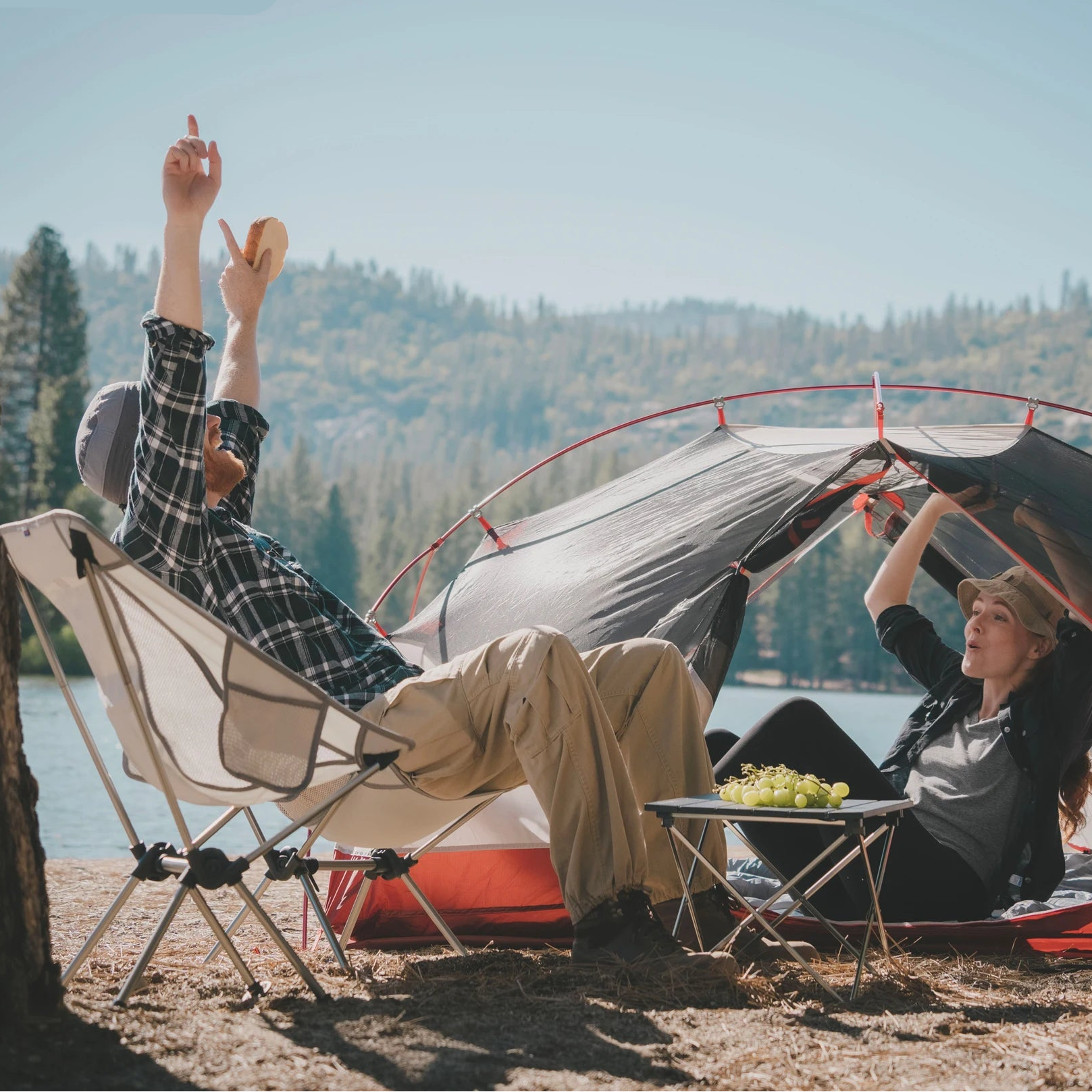 TRAILDOME 2P – Tente Randonnée Ultralégère, Étanche 3000mm, Compacte & Spacieuse