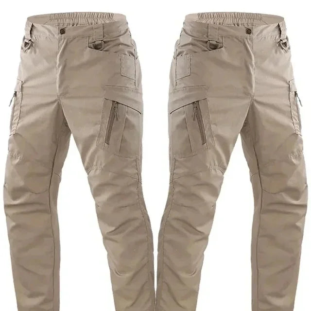 CamoTrek – Pantalon Randonnée Homme Hiver Doublé Polaire & Déperlant Camouflage Tactique