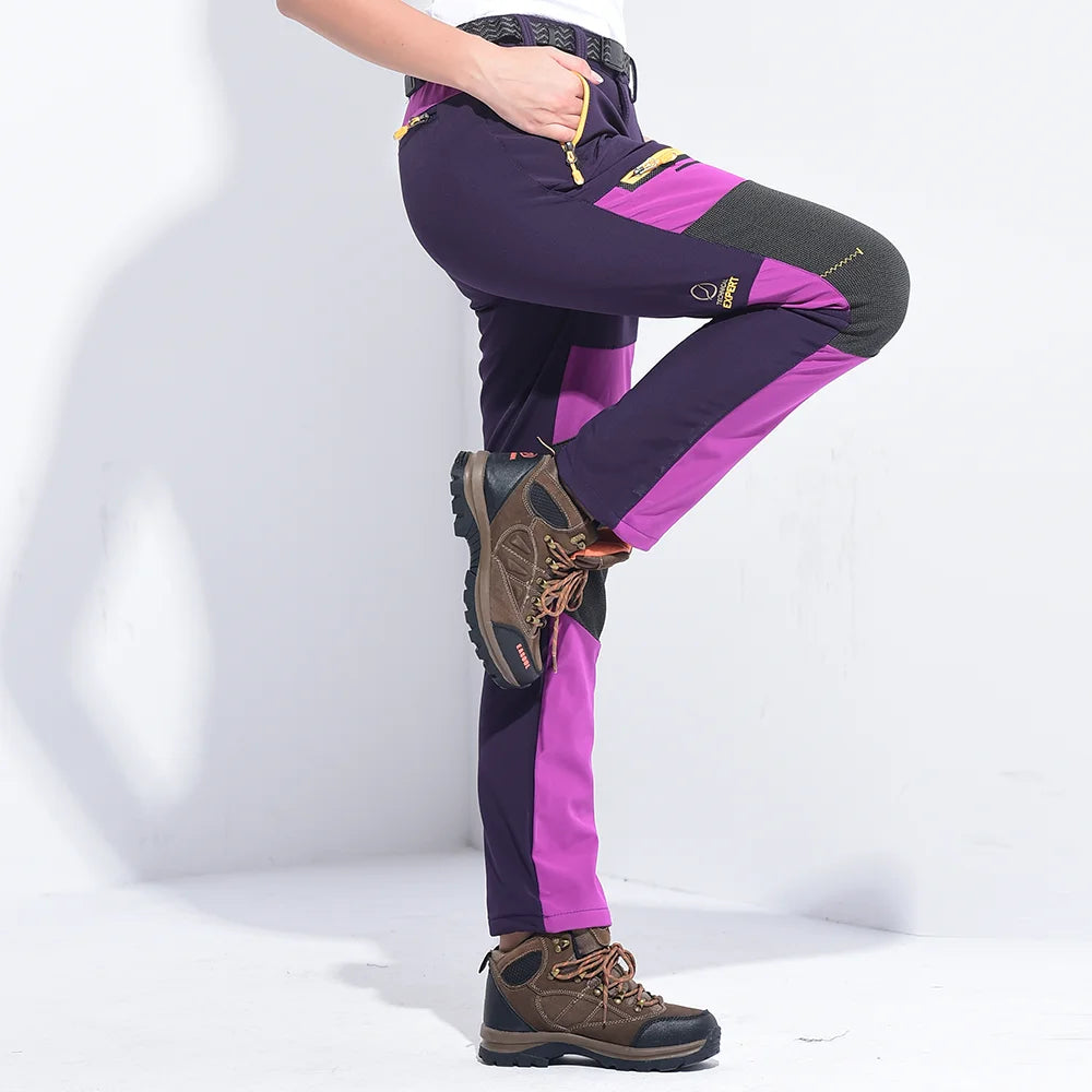 Trek Pants – Pantalon Randonnée Femme Slim, Chaud, Imperméable & Élégant