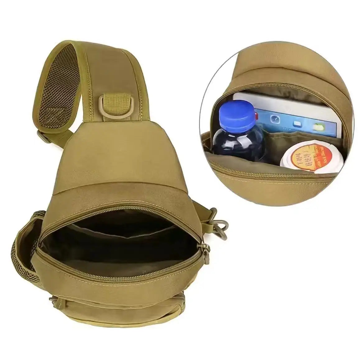 MolleTrail – Sacoche Randonnée Tactique Unisexe 20L Étanche & Compacte