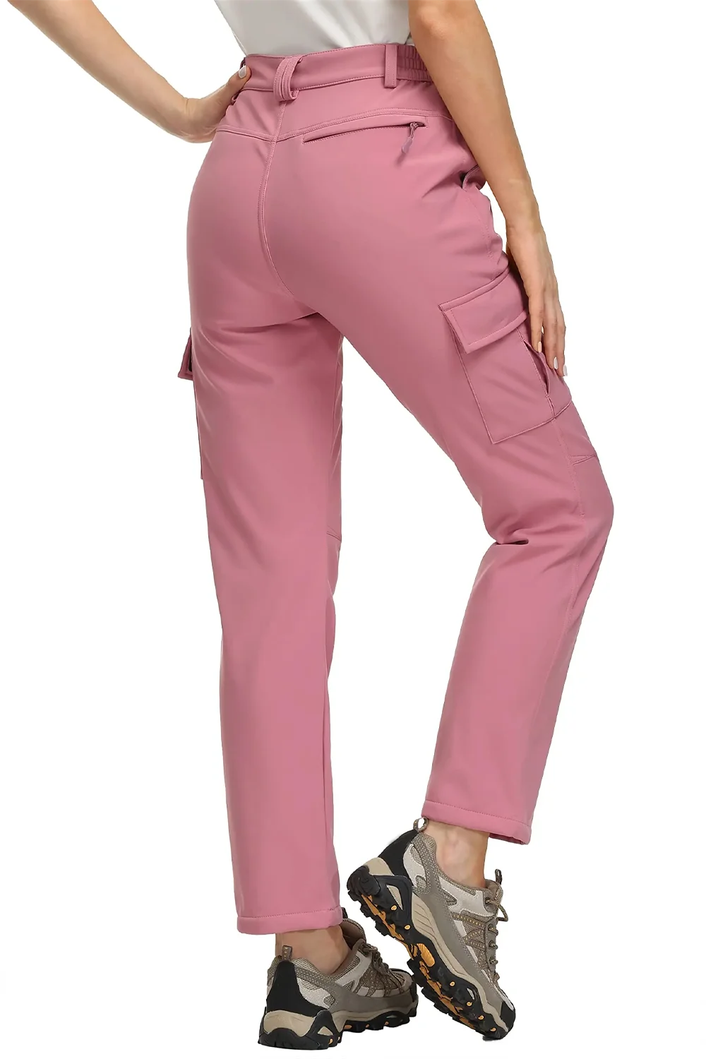Cargo Pants – Pantalon Randonnée Femme Hiver Cargo, Chaud, Imperméable & Multi-poches