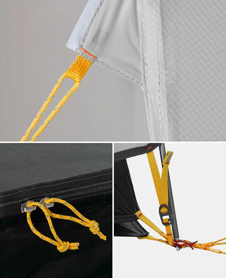 TRAILNEST Mongar UL 2 – Tente Randonnée Ultralégère 2P/1P, Étanchéité Renforcée & Structure Alpine