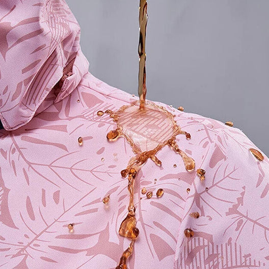 EverLeaf – Veste Randonnée Femme Imperméable à Capuche Amovible | Élégance Naturelle & Protection Outdoor