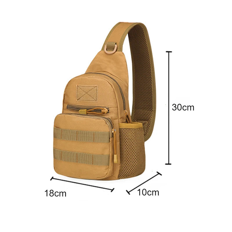 MolleTrail – Sacoche Randonnée Tactique Unisexe 20L Étanche & Compacte