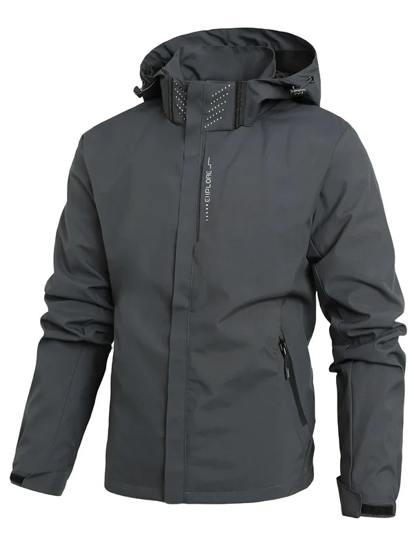 SkyShield – Veste Randonnée Homme Déperlante & Ultra-Légère