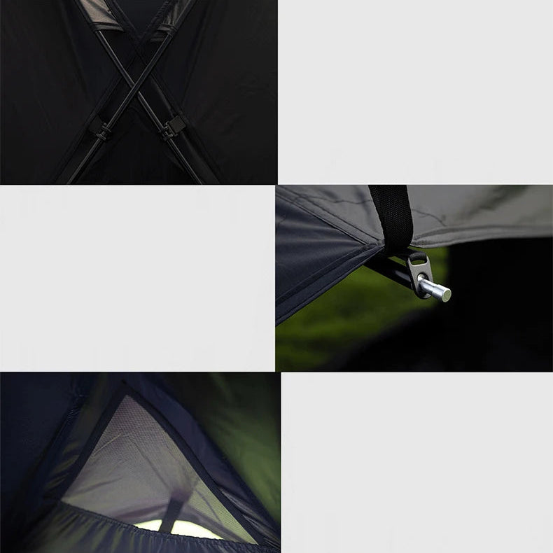 TREKSHIELD WINTER 2P – Tente Randonnée Hiver Ultra-Résistante, Double Protection Froid & Humidité, Compacte & Robuste