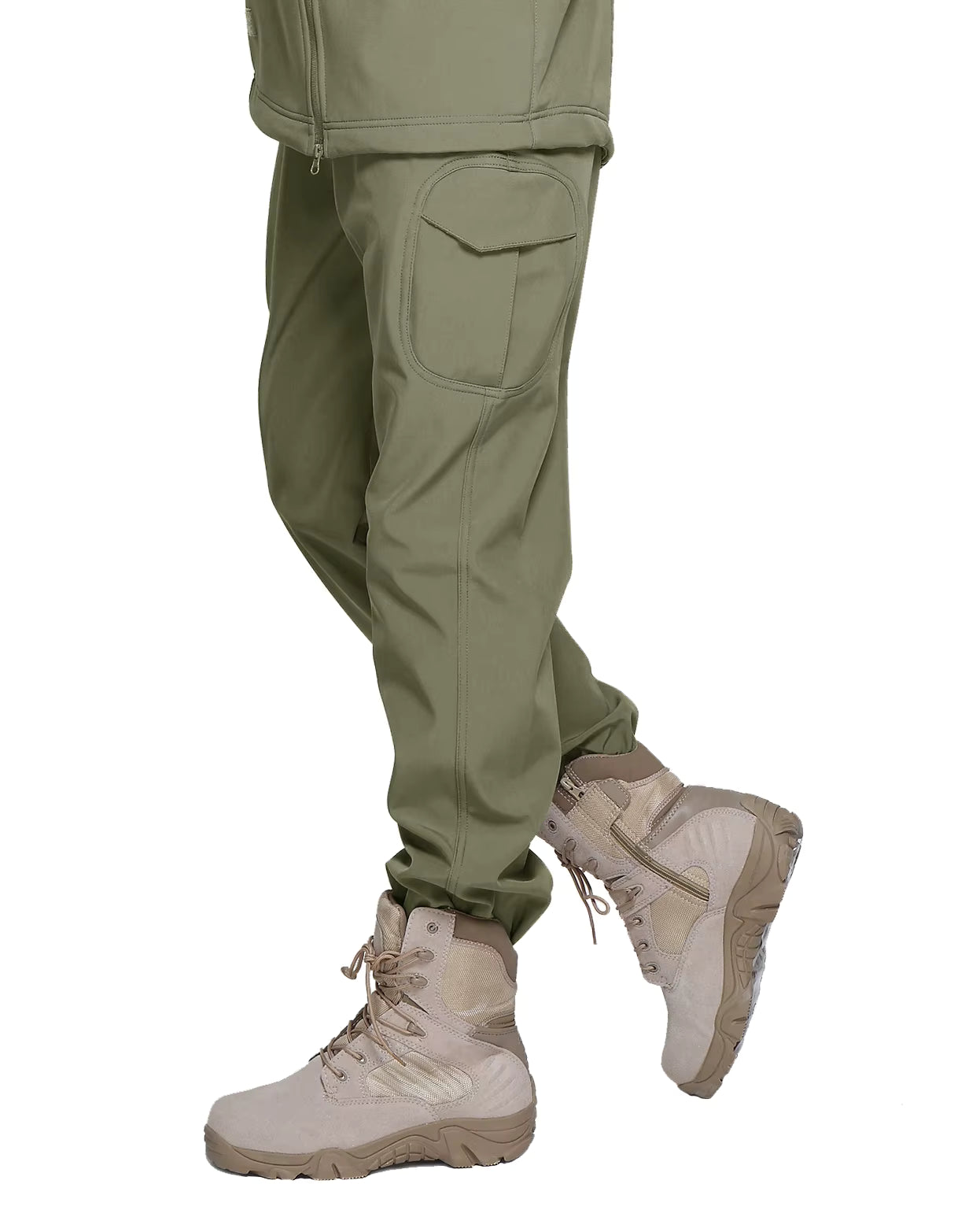 WinTrail - Pantalon Randonnée Homme Hiver Imperméable Doublé polaire, Chaud et Résistant