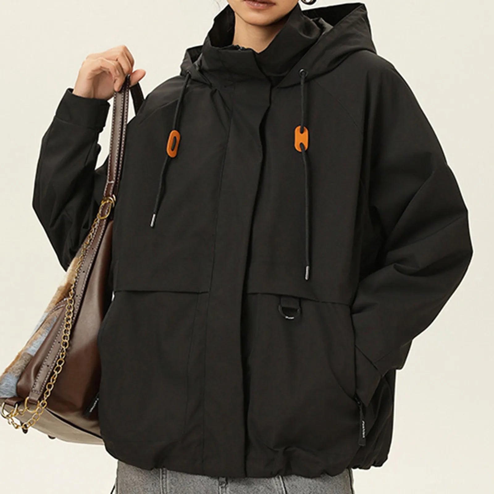 BreezeShell – Veste Randonnée Femme Imperméable & Coupe-Vent | Style Casual Outdoor