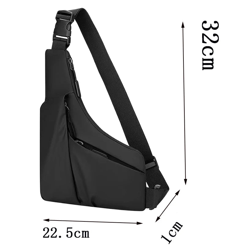 Minimalist - Sacoche Randonnée Homme Asymétrique – Ultralégère & Moderne