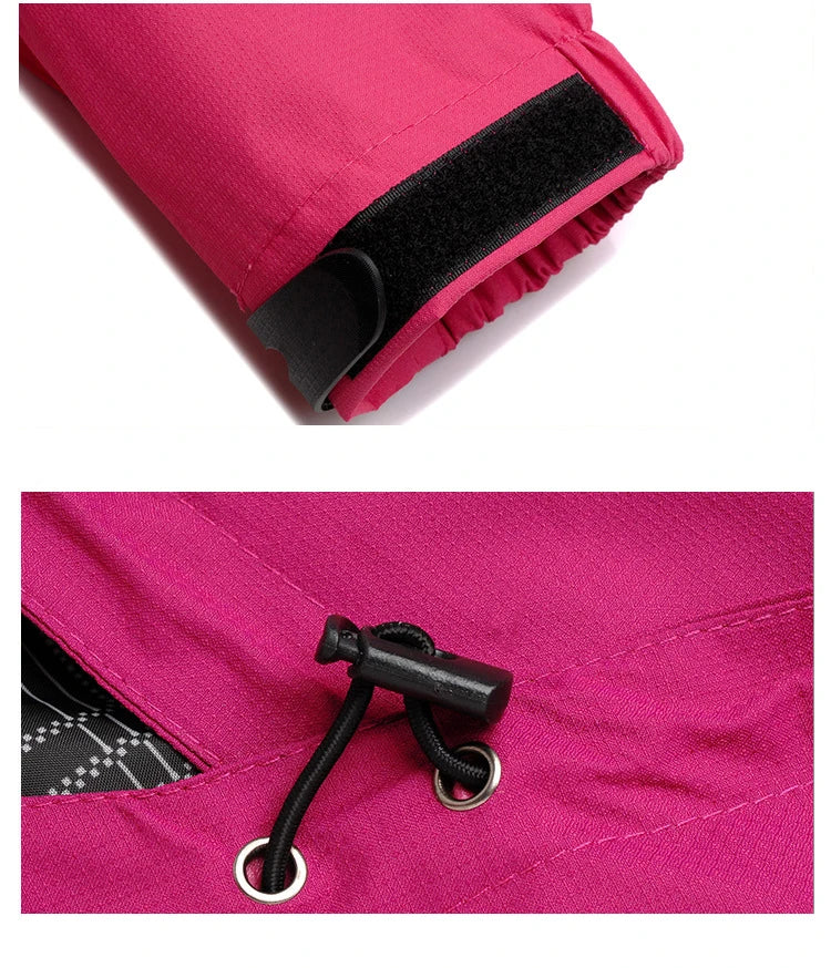 RainVenture – Veste Randonnée Femme Imperméable & Coupe-Vent | Ultra Légère, Respirante et Stylée