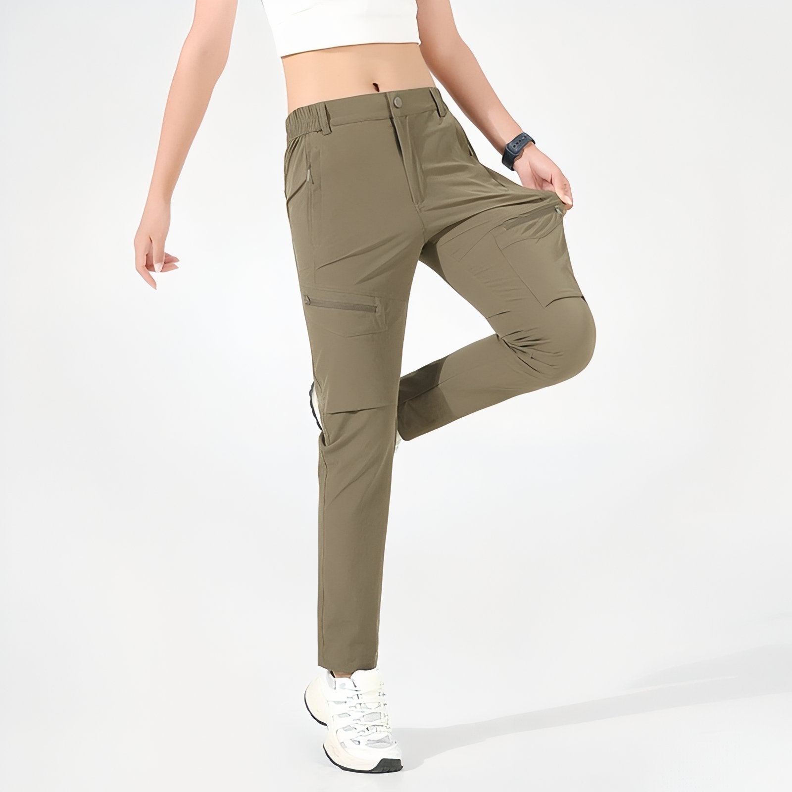 Cargo Pants - Pantalon Randonnée Femme Chaud, Imperméable & Anti-Frottement